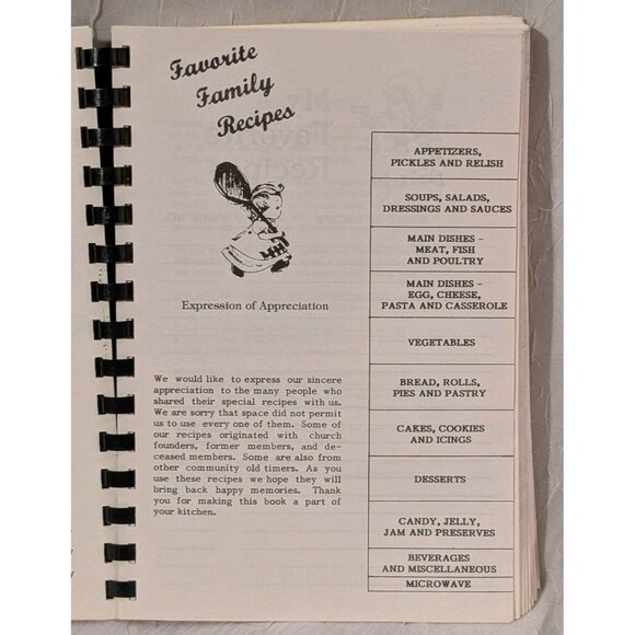1992 Sharing Recipes Cookbook MN 1st Presbyterian Church Wrenshall Hot Dish Vtg - Picture 12 of 15
